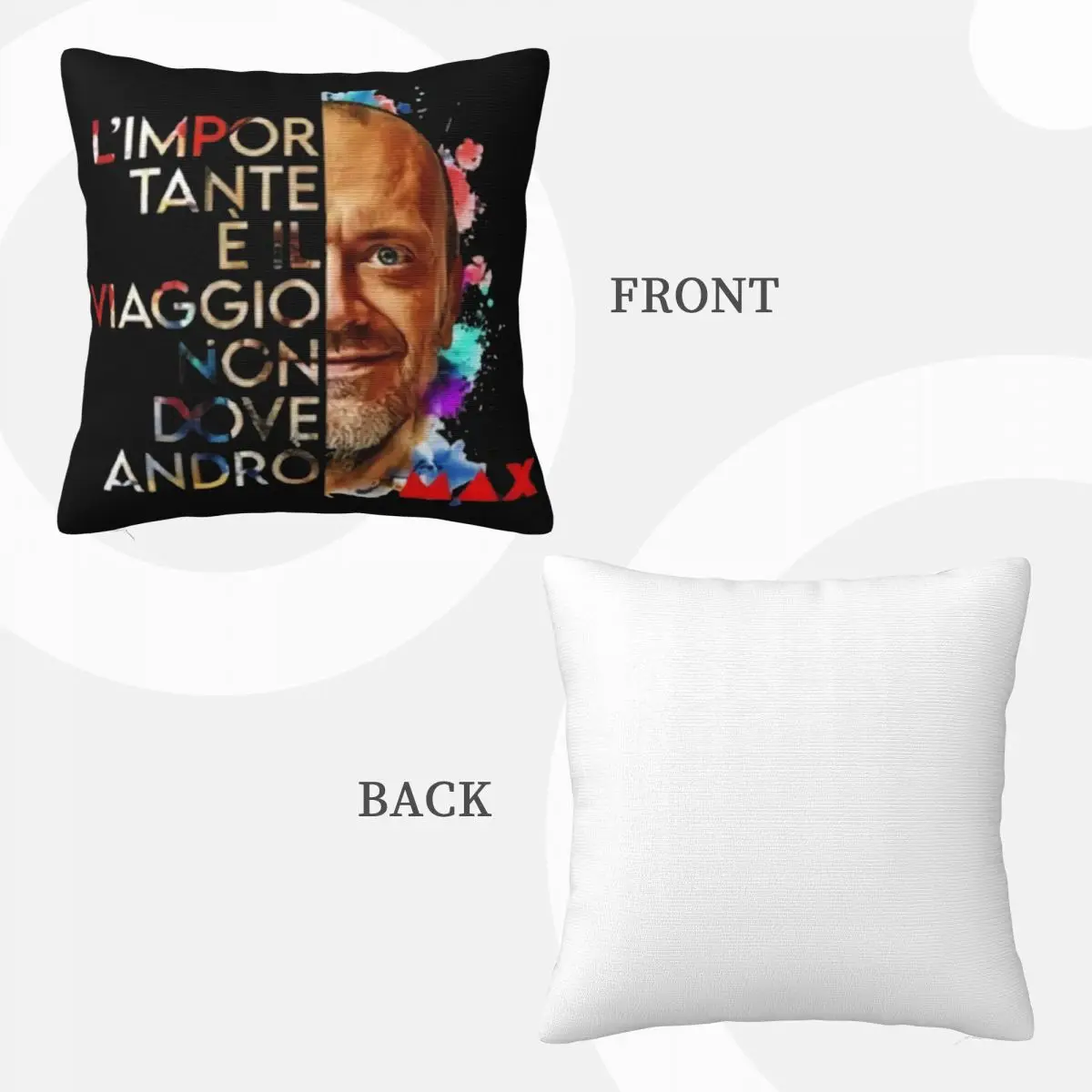 Наволочки для подушек Max Pezzali 883 Song Tribute Decoration Dakimakura