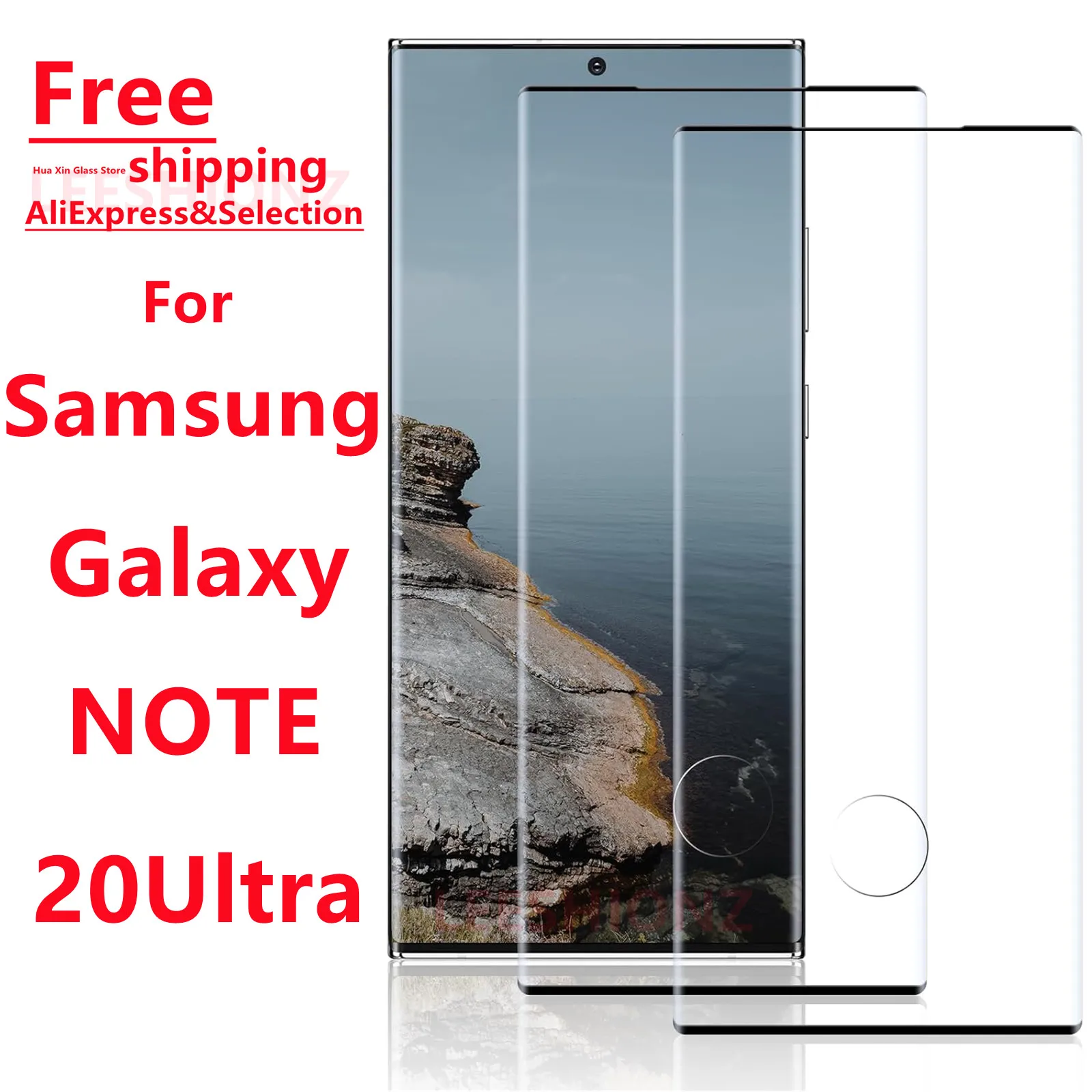 Фото Защитная пленка из закаленного стекла для Samsung Galaxy Note20Ultra, 1/4 шт. - Защита для смартфона, подходит для Samsung Note20Ultra №1