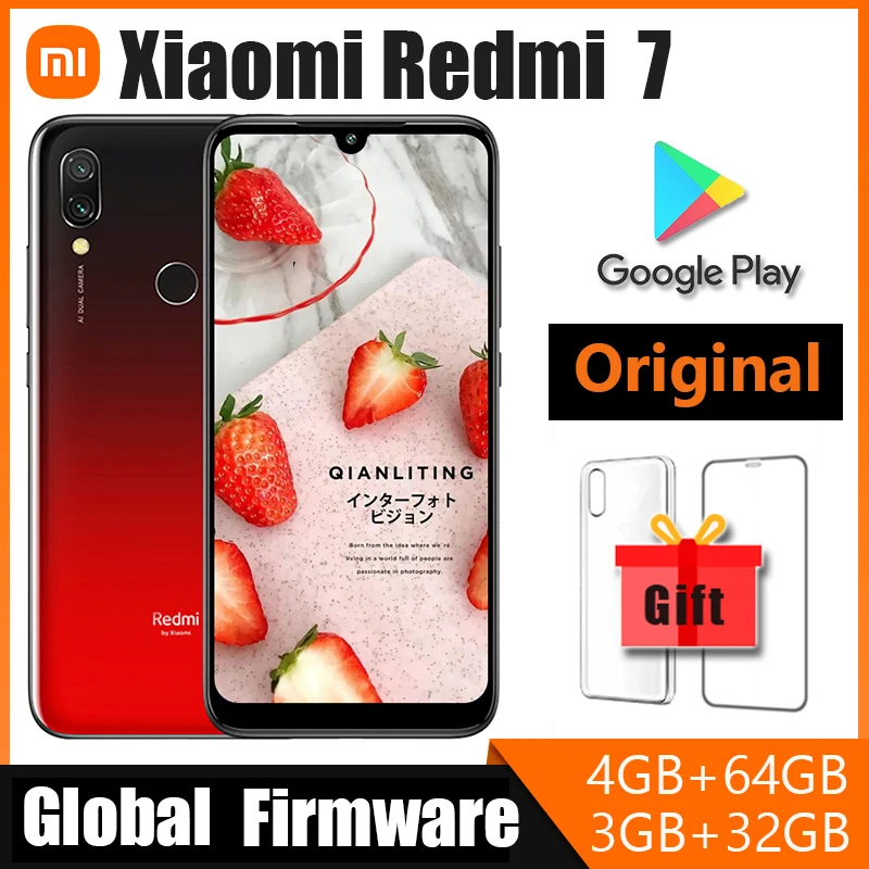 Original Xiaomi Redmi Redmi 7 /Note 7 / Note 10 Pro 5G / Smartphone ,Android Cellphone (Random color)
