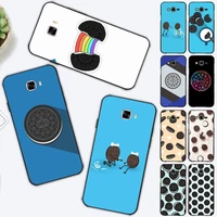 lvtlv oreo biscuits phone case for samsung j 2 3 4 5 6 7 8 prime plus 2018 2017 2016 core