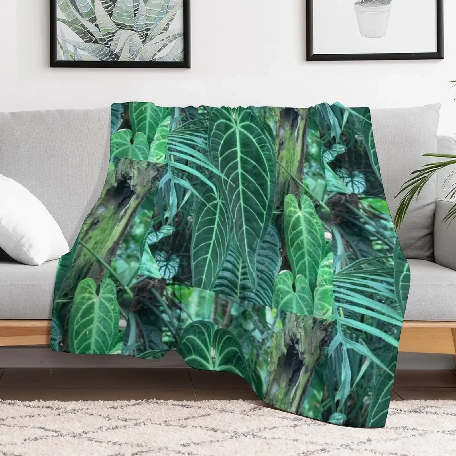 Одеяло Queen and King в виде антуриума мягкие одеяла