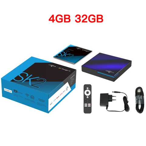 Ugoos SK2 Smart TV Box Android 12 4/32 ГБ