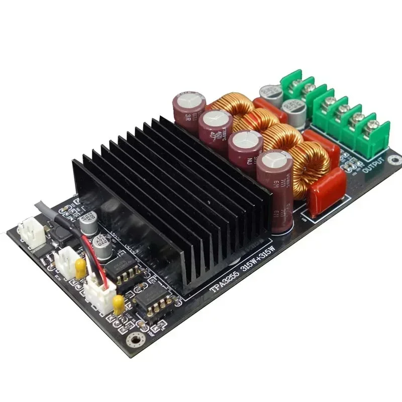 Фото Новая улучшенная Hi-Fi плата усилителя TPA3255 SAMP-100 TPA3255 2x300W 600W стерео класса D высокой мощности №1