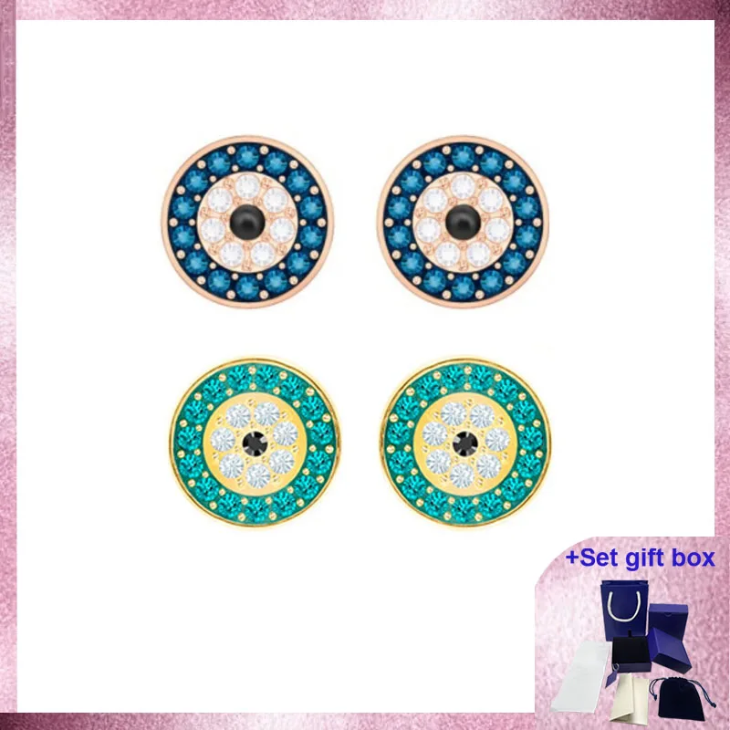 Высококачественные модные серьги, серьги для пирсинга, разноцветные, позолоченные изысканные подарочные коробки Высококачественные модные серьги, серьги для пирсинга, разноцветные, позолоченные изысканные подарочные коробки