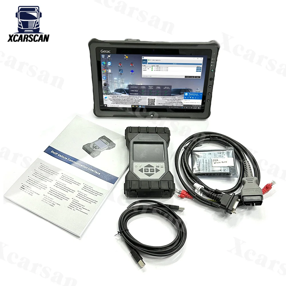 Планшет Getac F110 для Jag-uar JLR SSD DOIP Pathfinder WIFI автомобильный диагностический инструмент