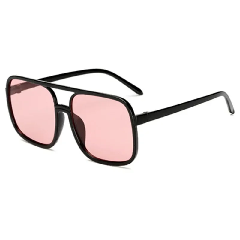 Трендовые солнцезащитные очки высокого качества в стиле хип-хоп с черной