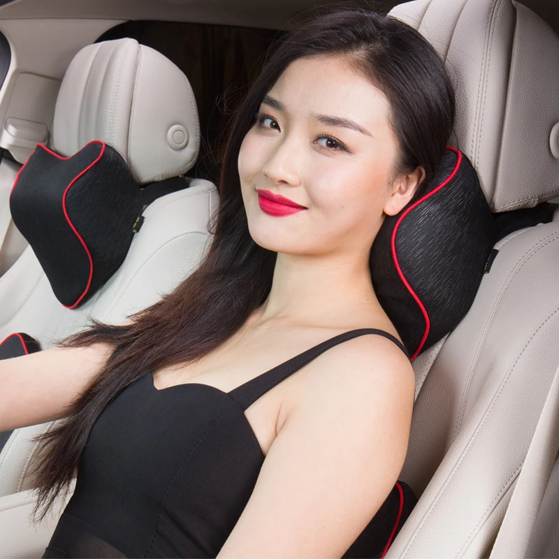 

Всесезонная Автомобильная подголовник, защитная подушка для шеи, подушка из пены с эффектом памяти, поясничная Автомобильная подушка, Авто...