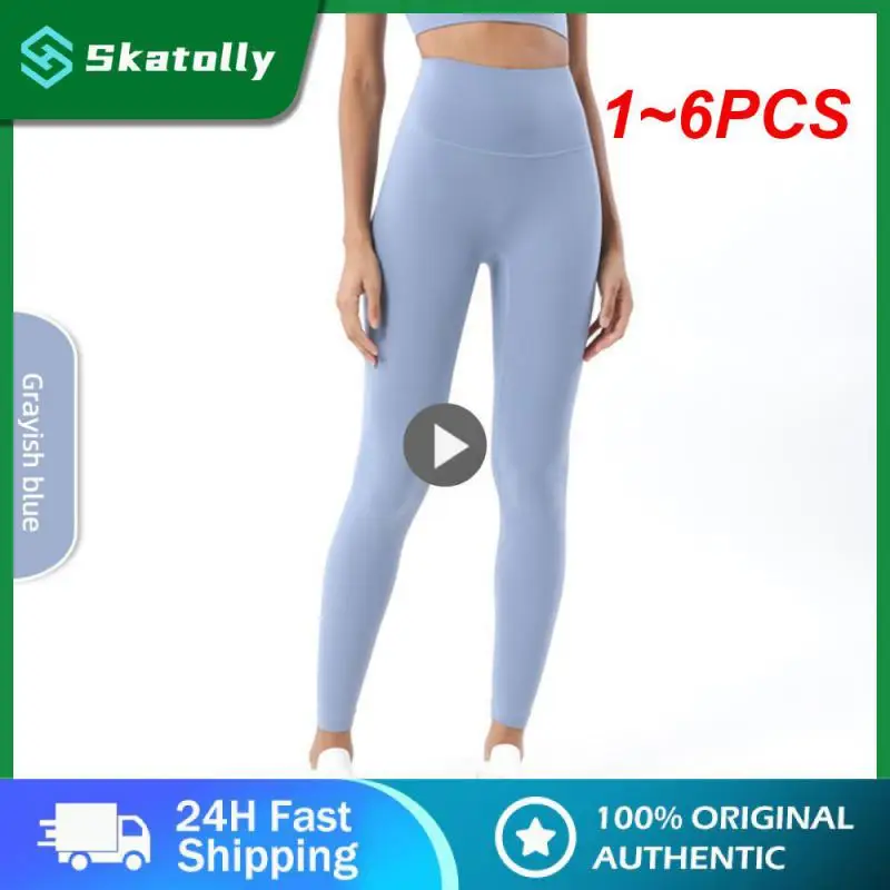 

1~6PCS Vnazvnasi 2023 Hot Sale Fitness Female Full Length Leggings 19 Colors Running Pants Comfortable And Formfitting Yoga