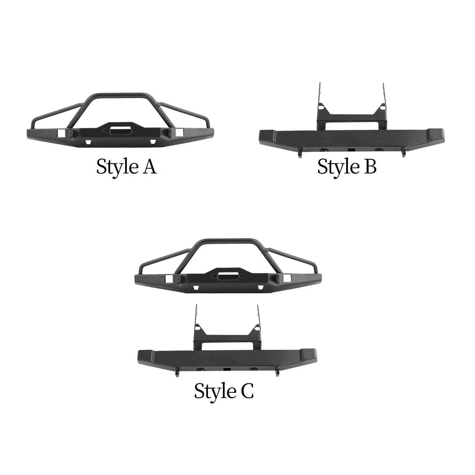 

Металлический бампер 1/10 RC Противоударное Крепление стойка обновленная часть бампер фиксатор металлический передний бампер для радиоуправляемых аксессуаров на гусеничных машинах