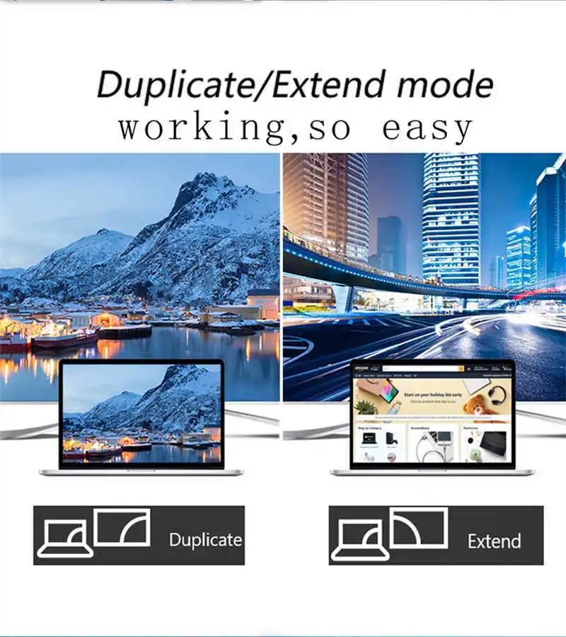 

USB Docking Station, 6 in 1 HUB, HDTV, SD, TF, PD, Mobile, PC, Type C