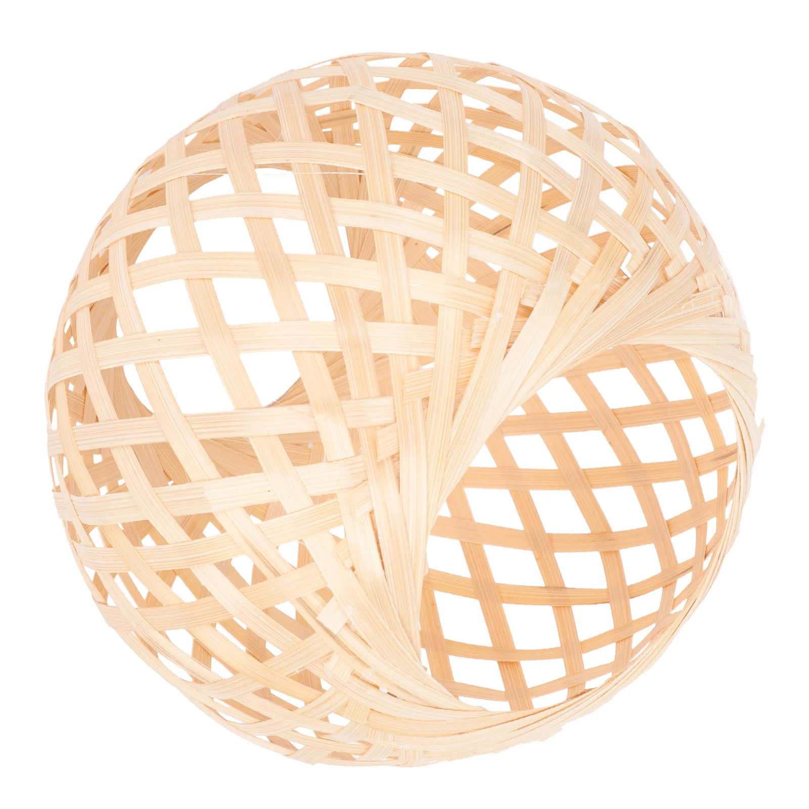 

Lampshade Lamp Shade Rattan Woven Bamboo Decor Retro Pendant Shades Hand Ceiling Wicker Japanese Weaving Light Cover Farmhouse