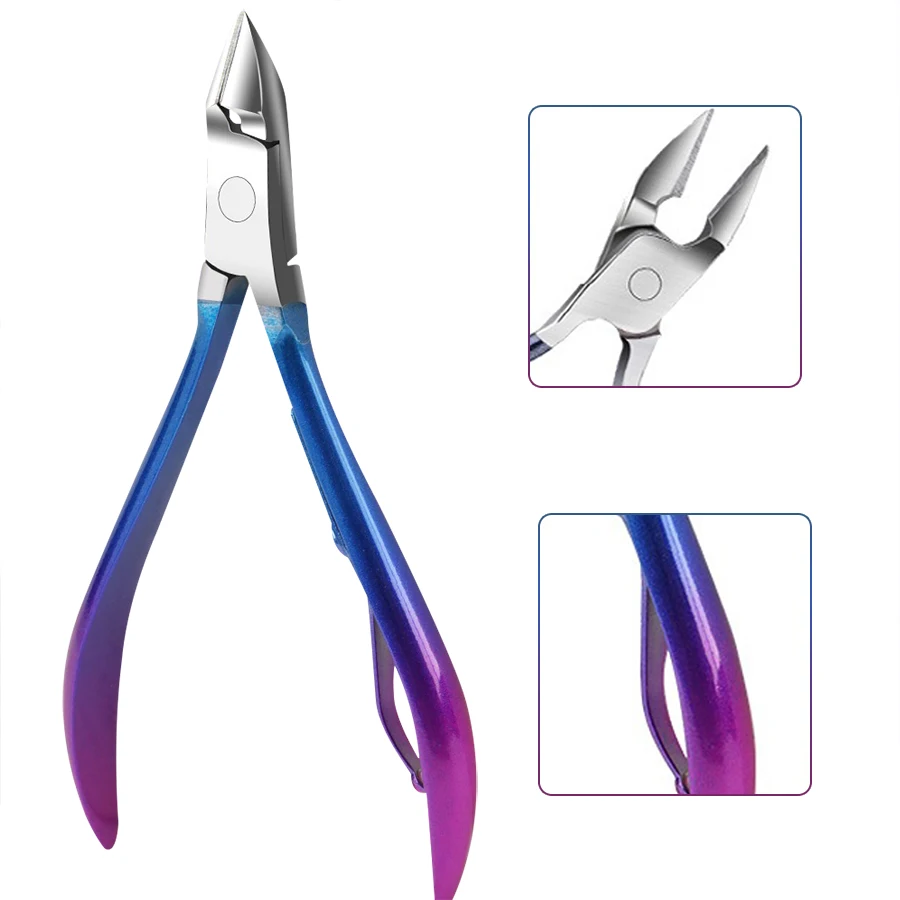 7 шт./набор машинка для стрижки ногтей из нержавеющей стали