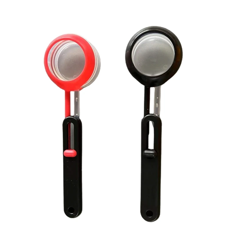 

Регулируемая мерная ложка, пластиковая ложка со шкалой, мерная ложка для кофе, чая, молока, порошка, товары для выпечки, кухня