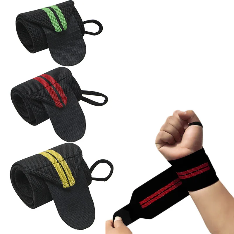 

Спортивный ремешок на запястье для тяжелой атлетики, фитнеса, тренажерного зала, бандаж, браслет для поддержки рук