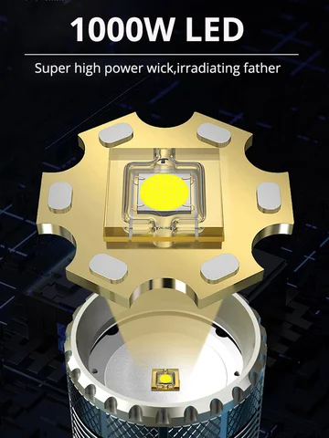 TRLIFE X5-1 мощный алюминиевый фонарик 1000 Вт