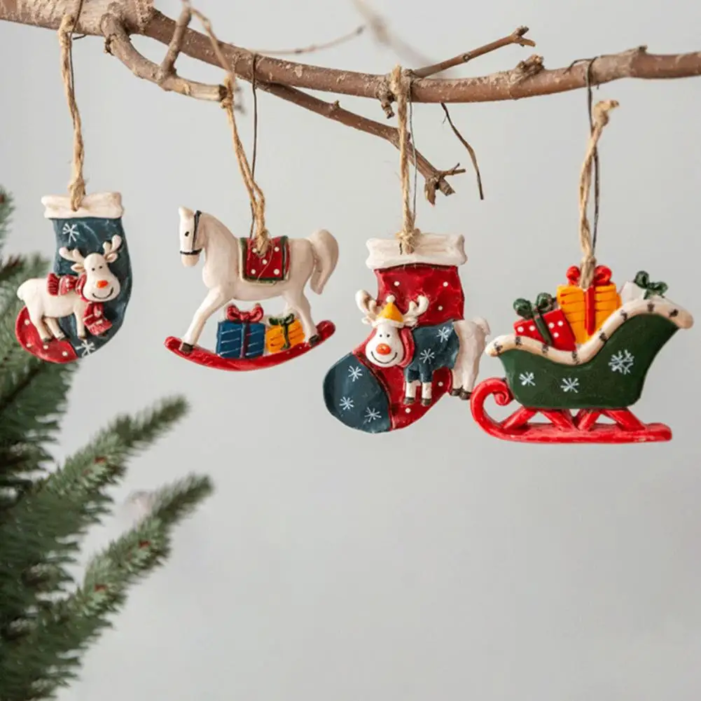 

Рождественская подвеска, многоразовая, увеличивающая атмосферу, прекрасное качество изготовления, праздничное красочное украшение, подве...