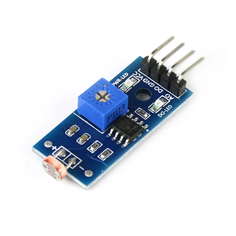 4 needle 5516 photosensitive diode sensor module electronic photoelectric detection controller for induction switch board