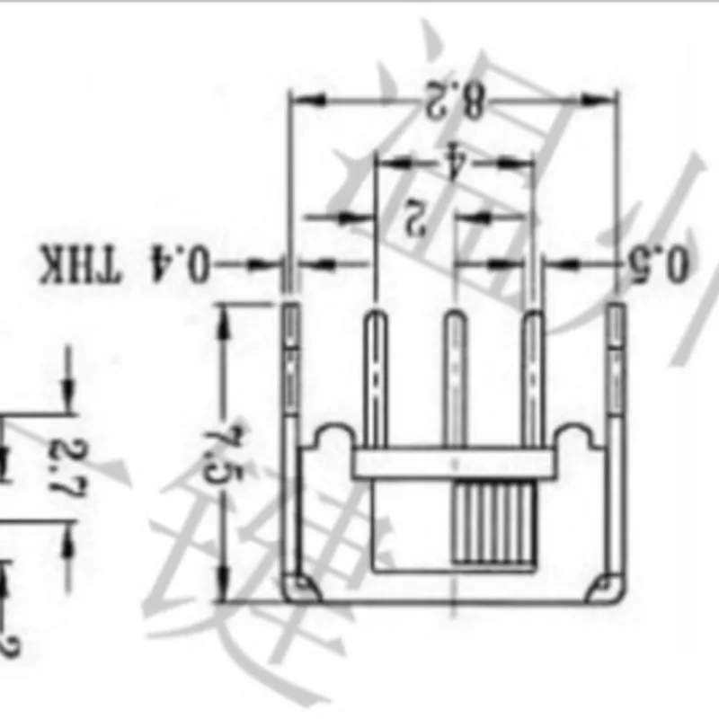 10 шт. SK-12D07 1P2T однополюсный двухпозиционный ползунковый переключатель с боковой