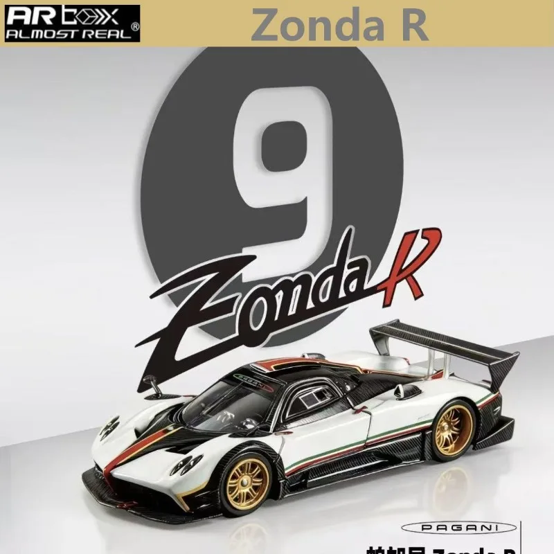 Фото Модель автомобиля AR 1:64 Zonda R 2026 HEC из литого сплава, коллекционная модель, подарок для мальчика, рождественский подарок, подарки для мужчин №2