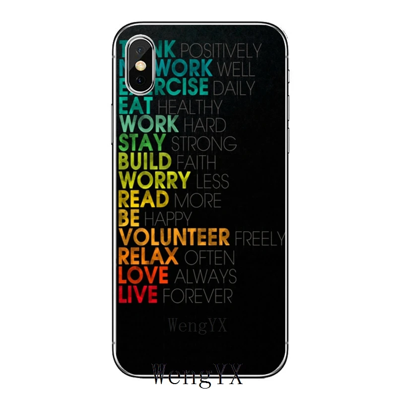Мягкий чехол для телефона iPhone 13 12 11 Pro Mini XS Max XR X 8 7 Plus 6 6S 5 ярдов SE 2020 с надписью