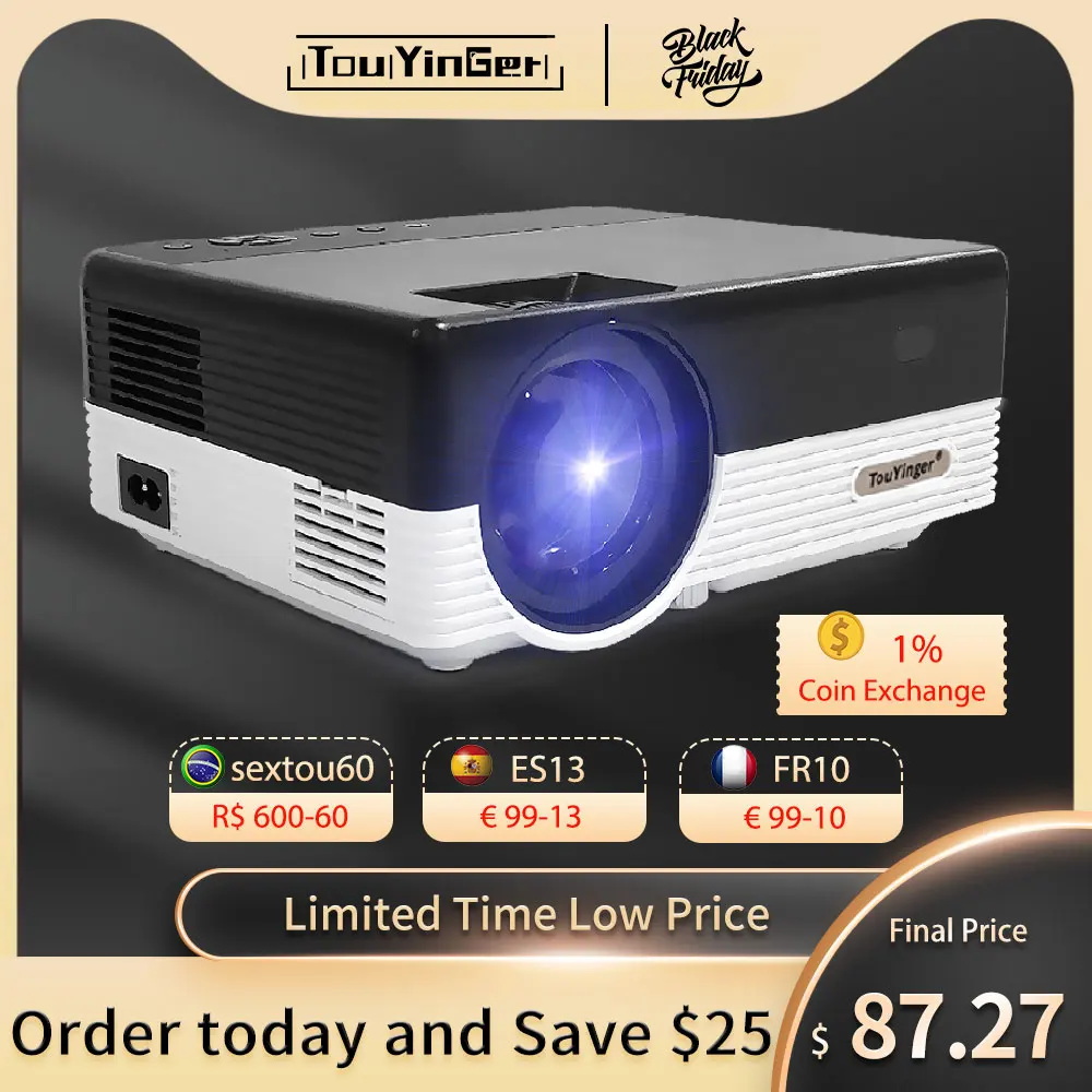 проектор touyinger q10w plus pro