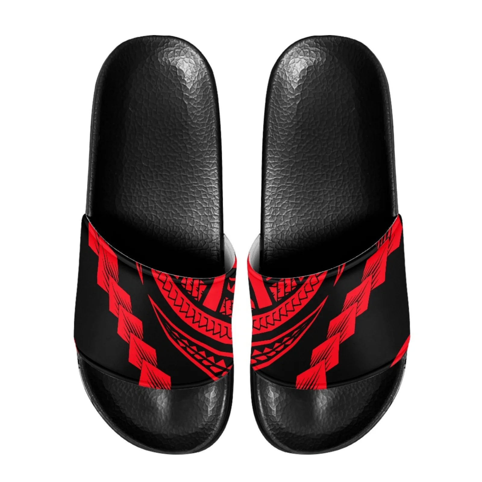 

Полинезийские племенные Гавайские татуировки с гавайским тотемным принтом, модные летние мужские тапочки из ЭВА с мягкой подошвой, слайды с облаком, женская пляжная обувь