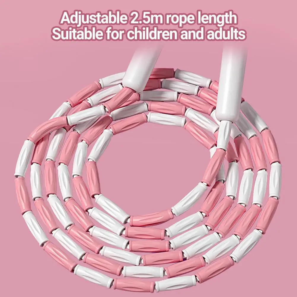 

Excellent Children Jump Rope Weight Loss PVC Training Segmented Bamboo Skipping Rope Exercise Skipping Rope Jump Rope