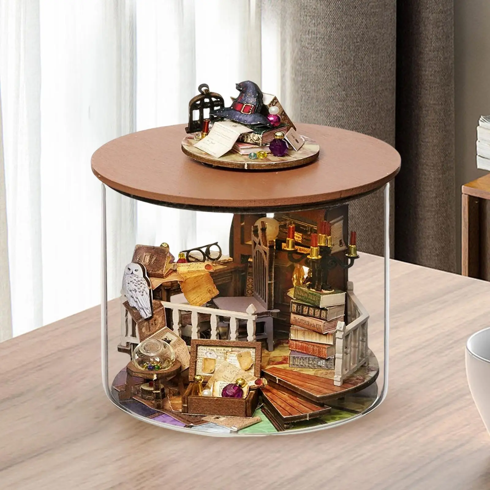 3D кукольный домик сделай сам миниатюрная деревянная мебель набор моделей для