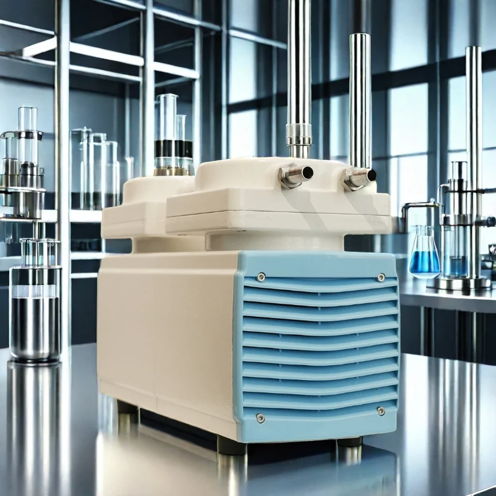 Настольный безмасляный диафрагменный вакуумный насос для лабораторий и