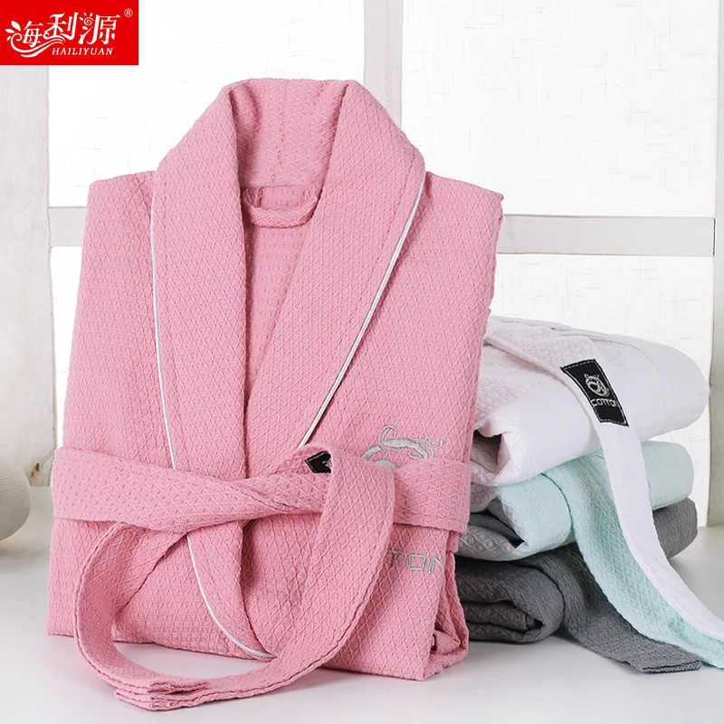Летние женские халаты зимнее хлопковое теплое полотенце флисовая ночная рубашка