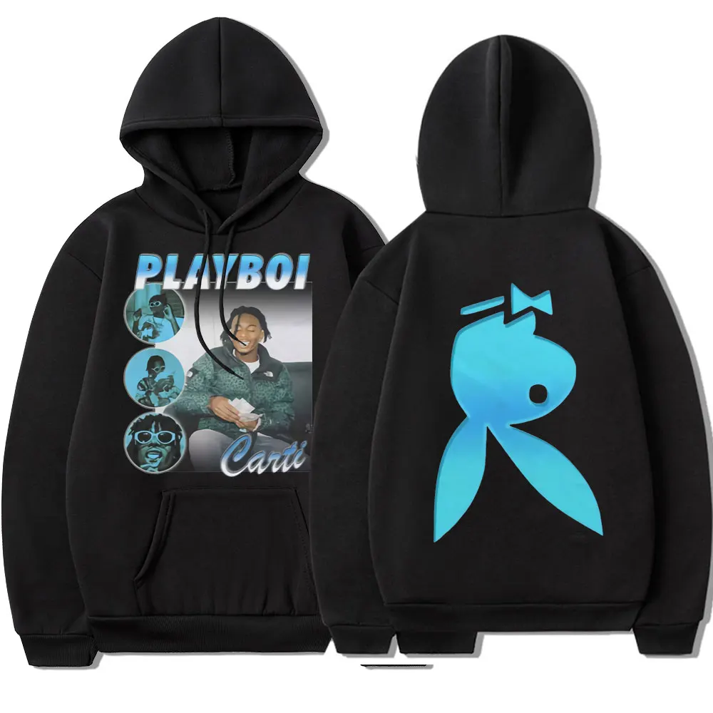 

Playboi Carti Hoodie Fashion Oversized Print Hoodies Regular Unisex Clothes High Quality Men Trabis Scott Rap Hip-Hop Sweatshirt