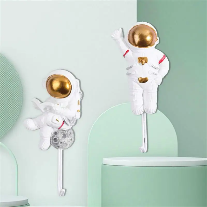 

Креативная мультяшная счастливая планета астронавт модель крючки кухня сильный клей без гвоздей дверь за спальни кабинет