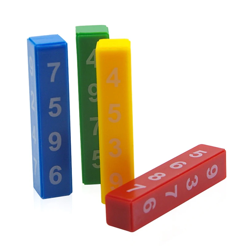 

Deluxe Maths Magic Blocks by Kupper Magic Tricks Prediction Magia Close Up Street Illusions Gimmicks Mentalism Prop Children Toy