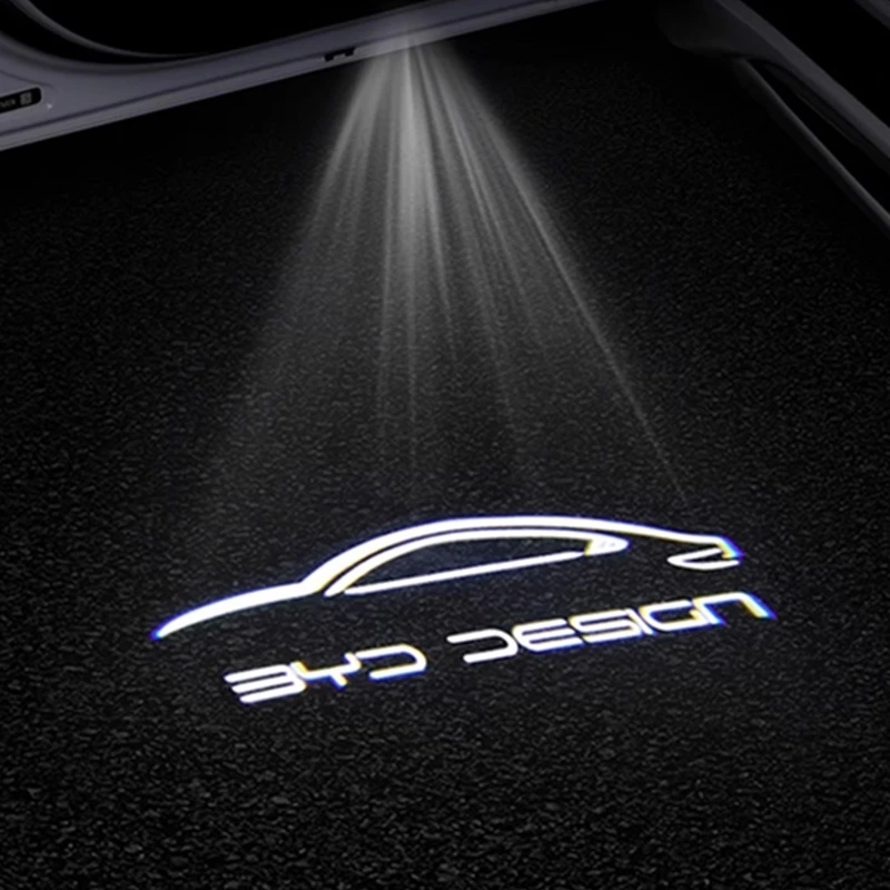 

2X автомобильные дверные фонари, приветственные огни, сигнальные огни выхода, ночные сигнальные огни для BYD EV Han DM Song PLUS Qin PRO Seal EA1 2020 2021