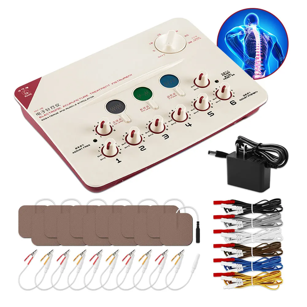 

EMS Electroacupuncture Electric Muscle Stimulator Low Frequency Muscle Stimulation Massage Device For Relaxing And Physiotherapy