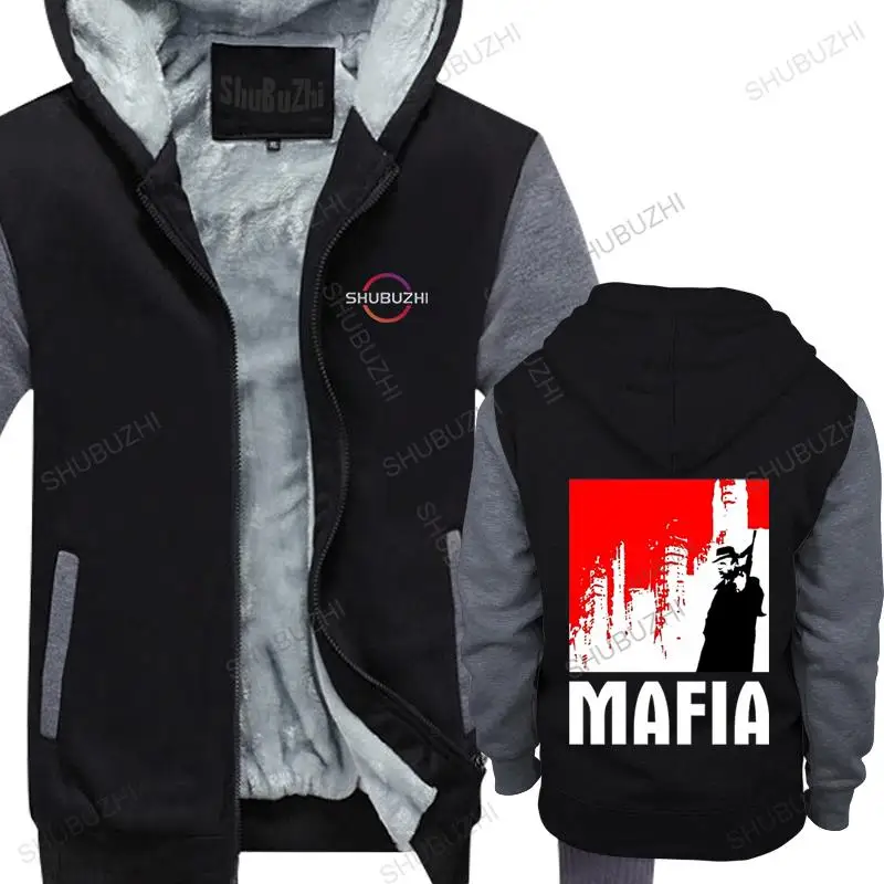 

homme winter fleece hoody zipper Online Store MenMafia 1 The City Of Lost Heaven Game thick hoodies Best Friend hooded coat