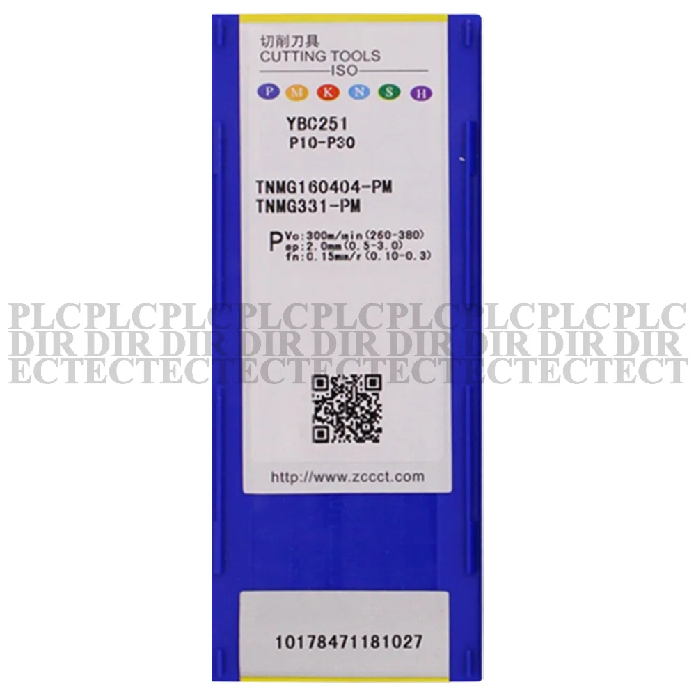

10 шт./Новый ZCCCT TNMG160404-PM YBC251 CNC Blade