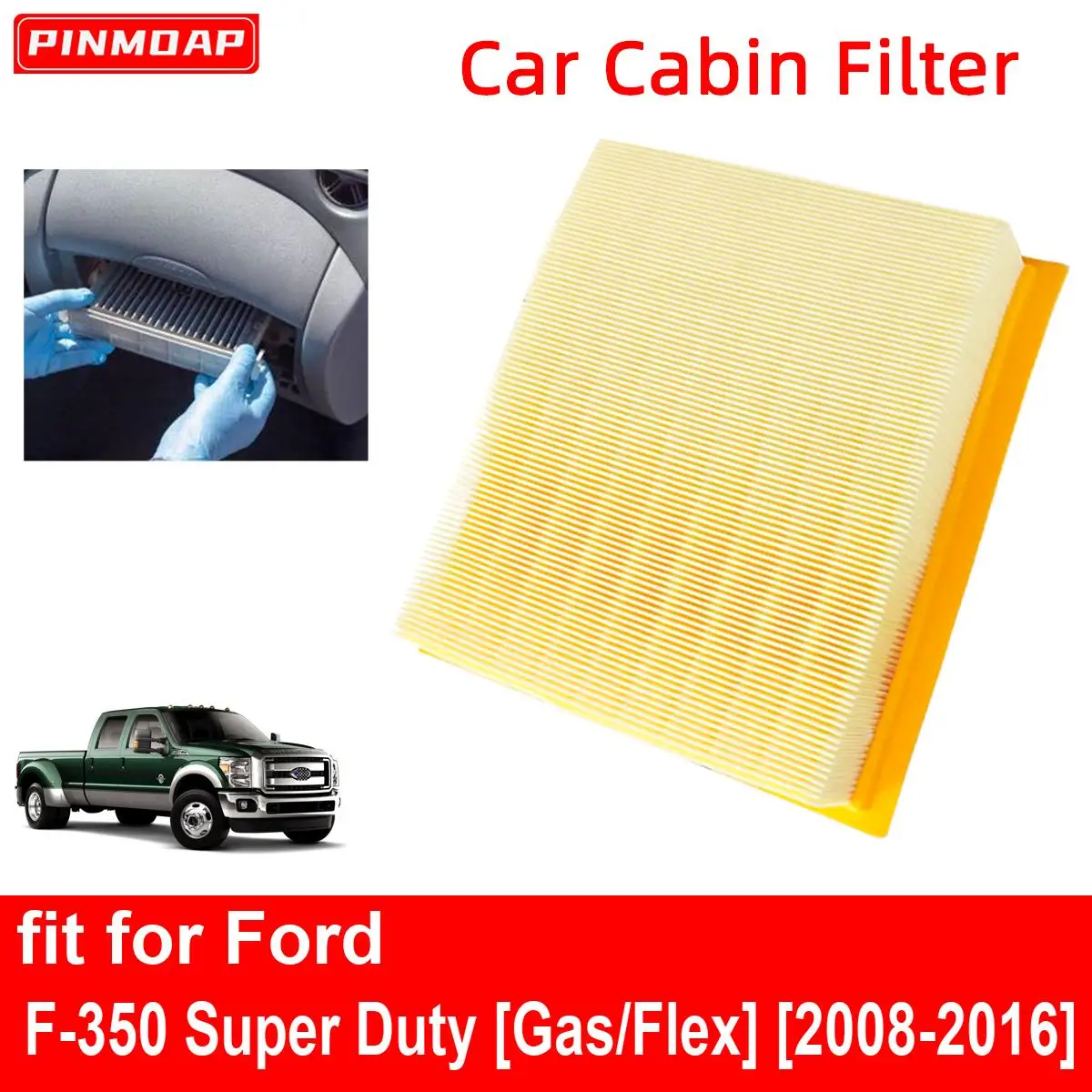 Элемент Воздушного Фильтра Двигателя Ford F-350 Super Duty Gas/Flex 2008-2016 Автомобильный