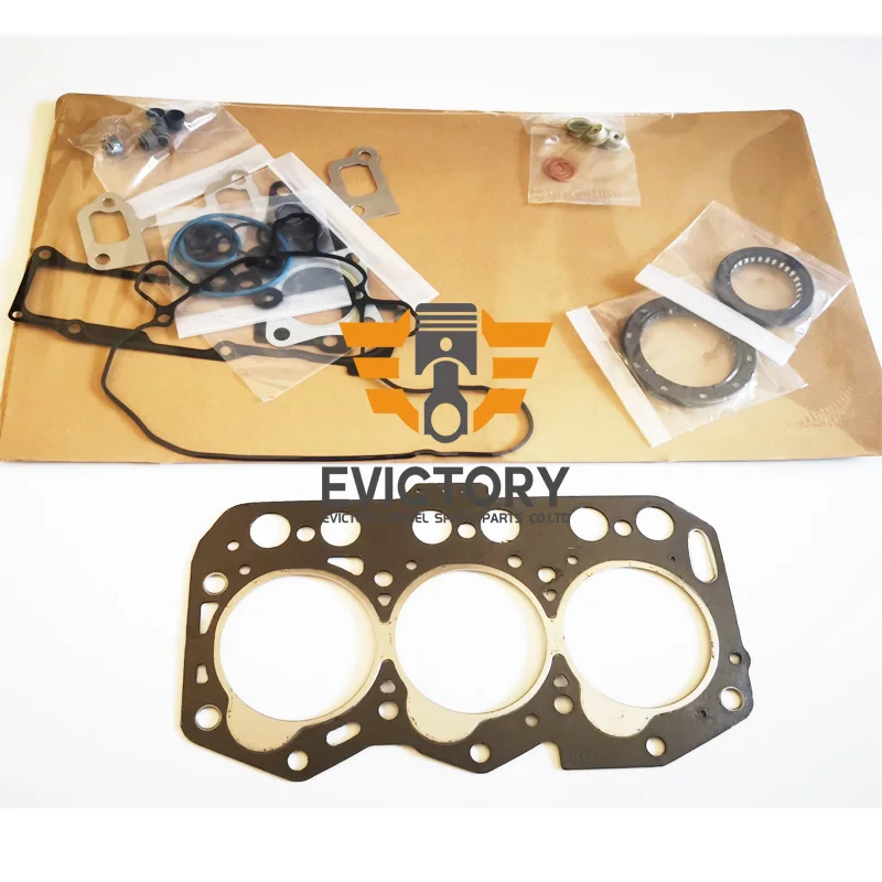 

For yanmar 3TNV76 overhaul gasket kit + main conrod con rod bearing set