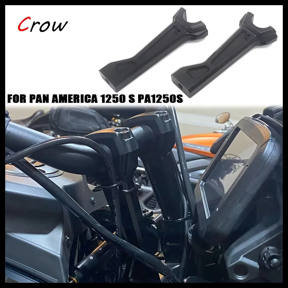 Новые аксессуары для мотоциклов руль высокие стойки адаптер увеличения высоты Pan