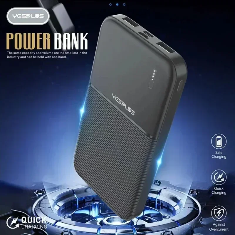 Large Capacity Power Bank 200000mAh with Dual USB Portable Charger Fast Charging Technology for iPhone Samsung and More
