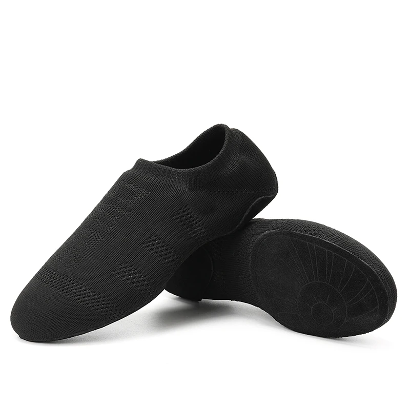SWDZM Women Socks Dance shoes Knitting Breathable Ballroom Dancing Shoes flat Latin Shoes Indoor/Outdoor Colourful Training shoe