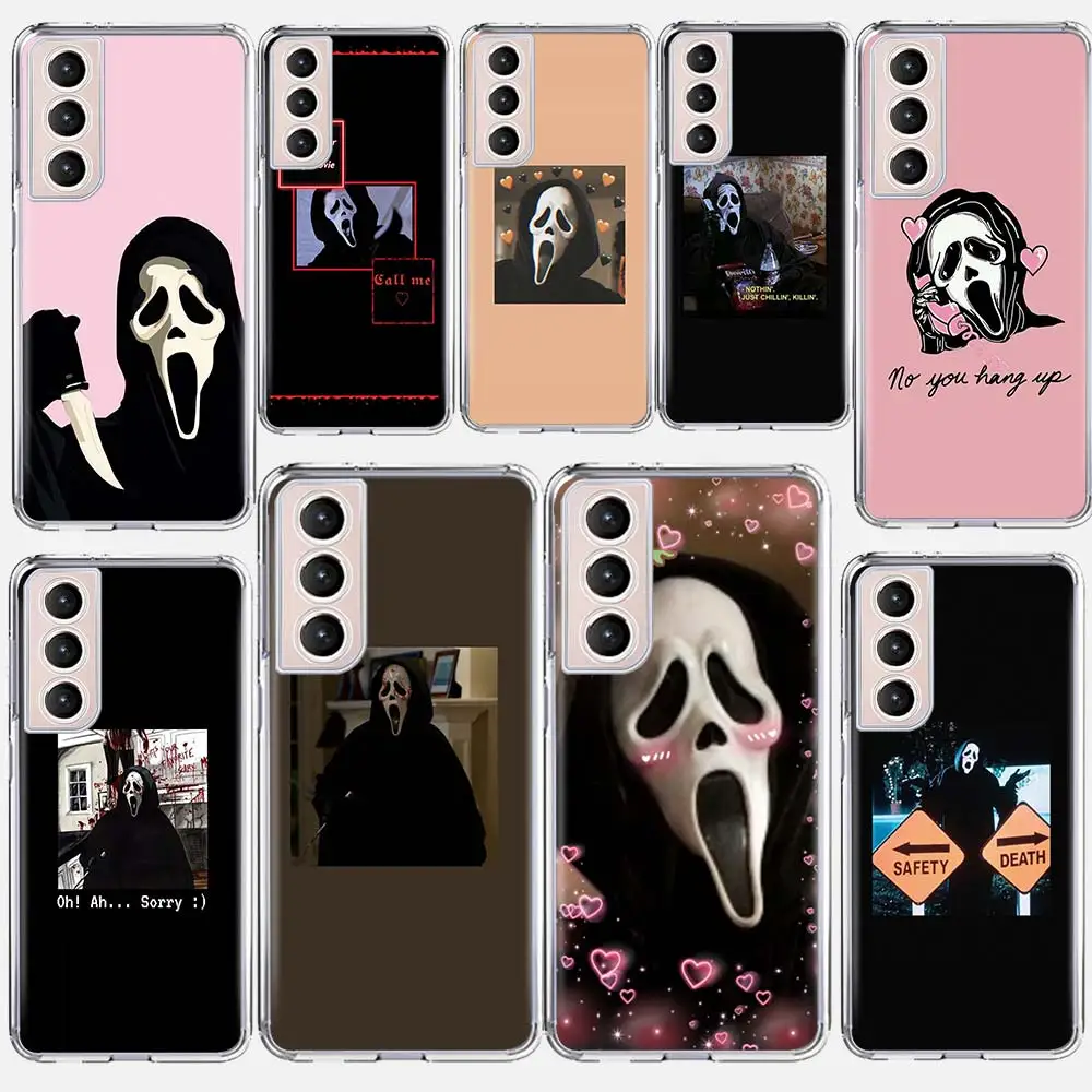 Чехол для телефона Ghostface чехол Samsung Galaxy S21 Ultra 5G S20 FE Plus S10E S10 Lite S8 S9 S7 | Мобильные