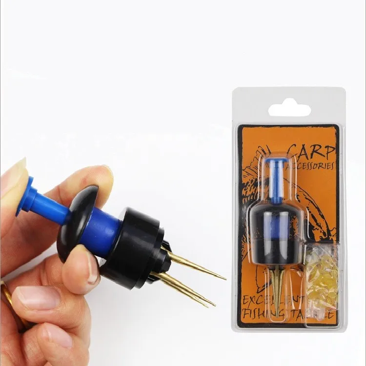 

Carp Fishing Tackle Pellet Bander Banding Tool Bands Bait BAG FREE Maggot Biat Lure Lightweight Clip Earthworm Bloodworm Clip
