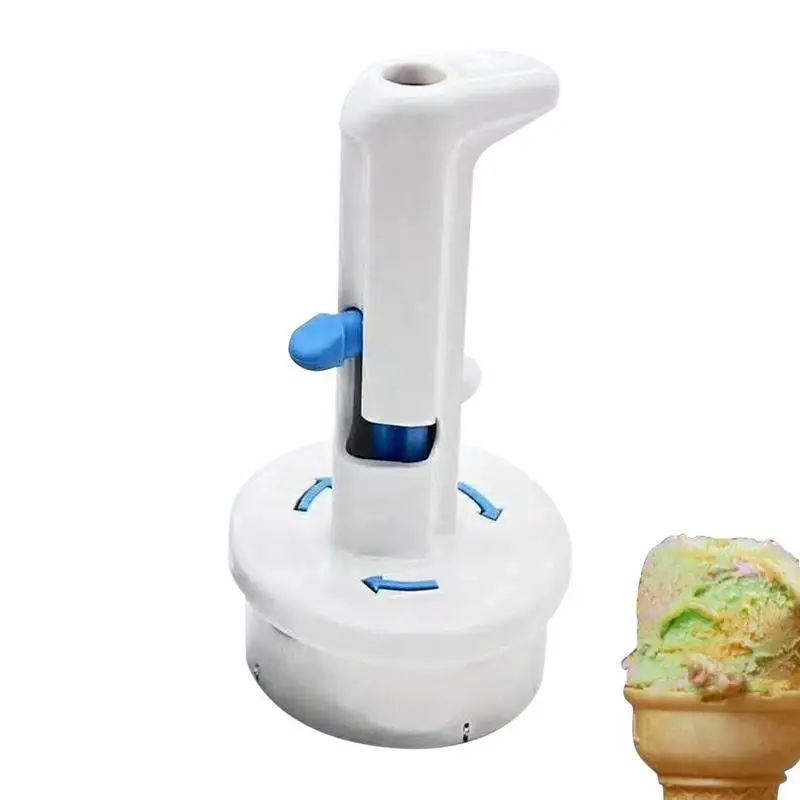 

Цилиндрический совок для мороженого, большой Совок из нержавеющей стали серого цвета в старинном стиле с триггером, совок для мороженого, кухонные принадлежности