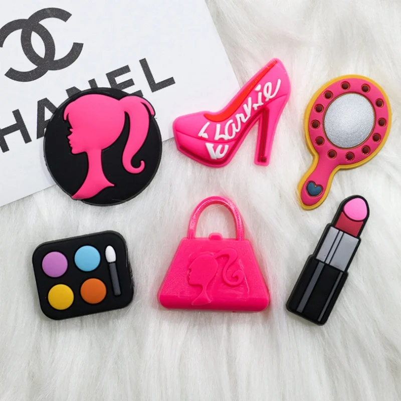 Украшения со стразами для обуви MINISO ПВХ количество 1 - 26 штук цвет и форма в