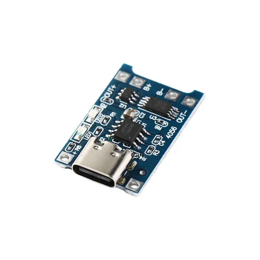 Двойные функции 5V1A 18650 TP4056 с защитной зарядной платой Type-C модуль зарядного
