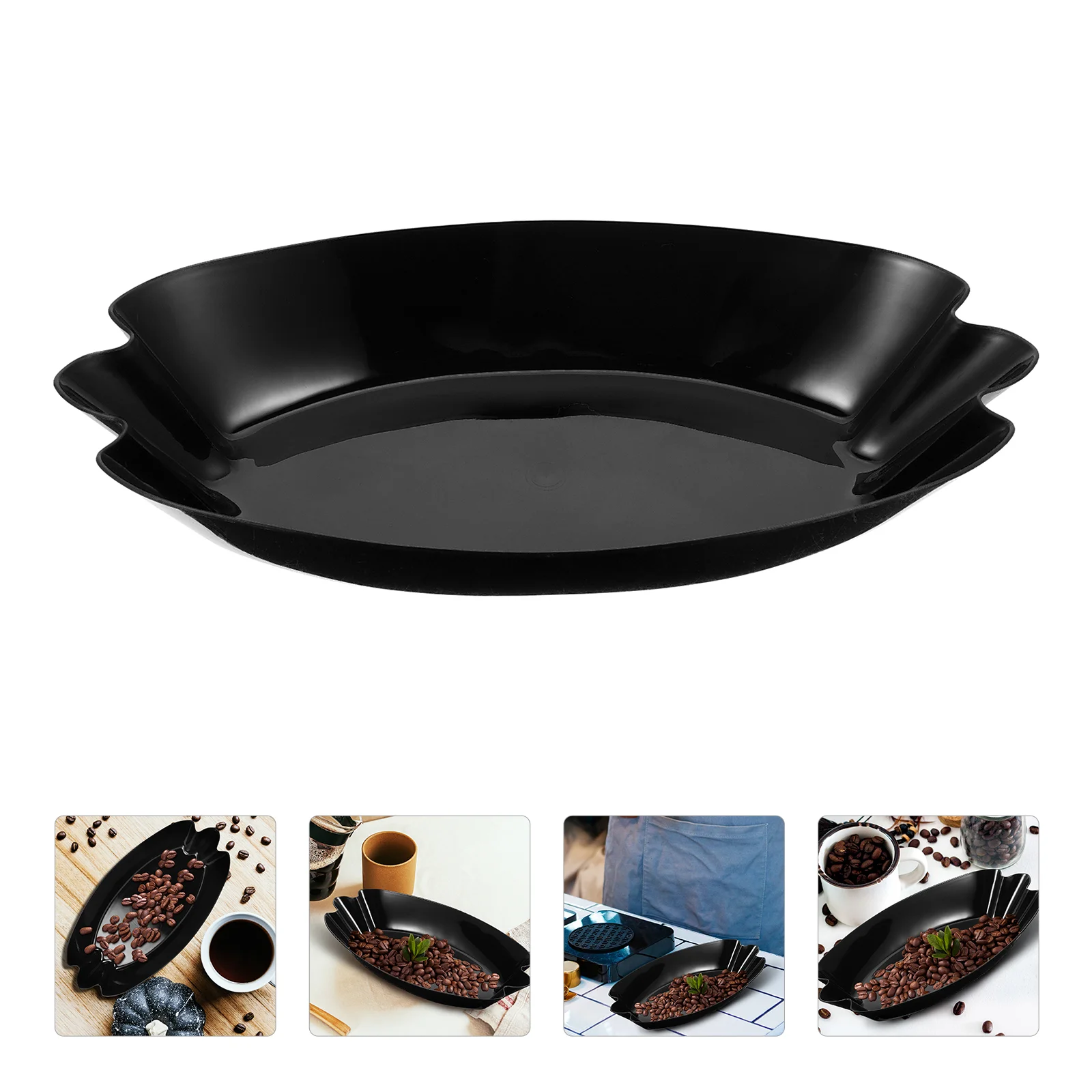 

Coffee Tray Bean Beans Cupping Sample Plate Weighing Display Dishholder Trays Scooping Dishes Filling Storage Oval Boats Weigh