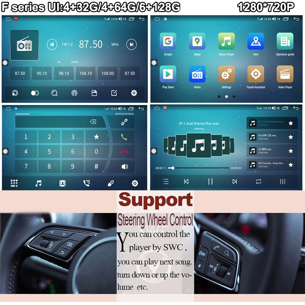 Android 11 для Suzuki Vitara 2015-2019 автомобильный радиоплеер навигация мультимедийный