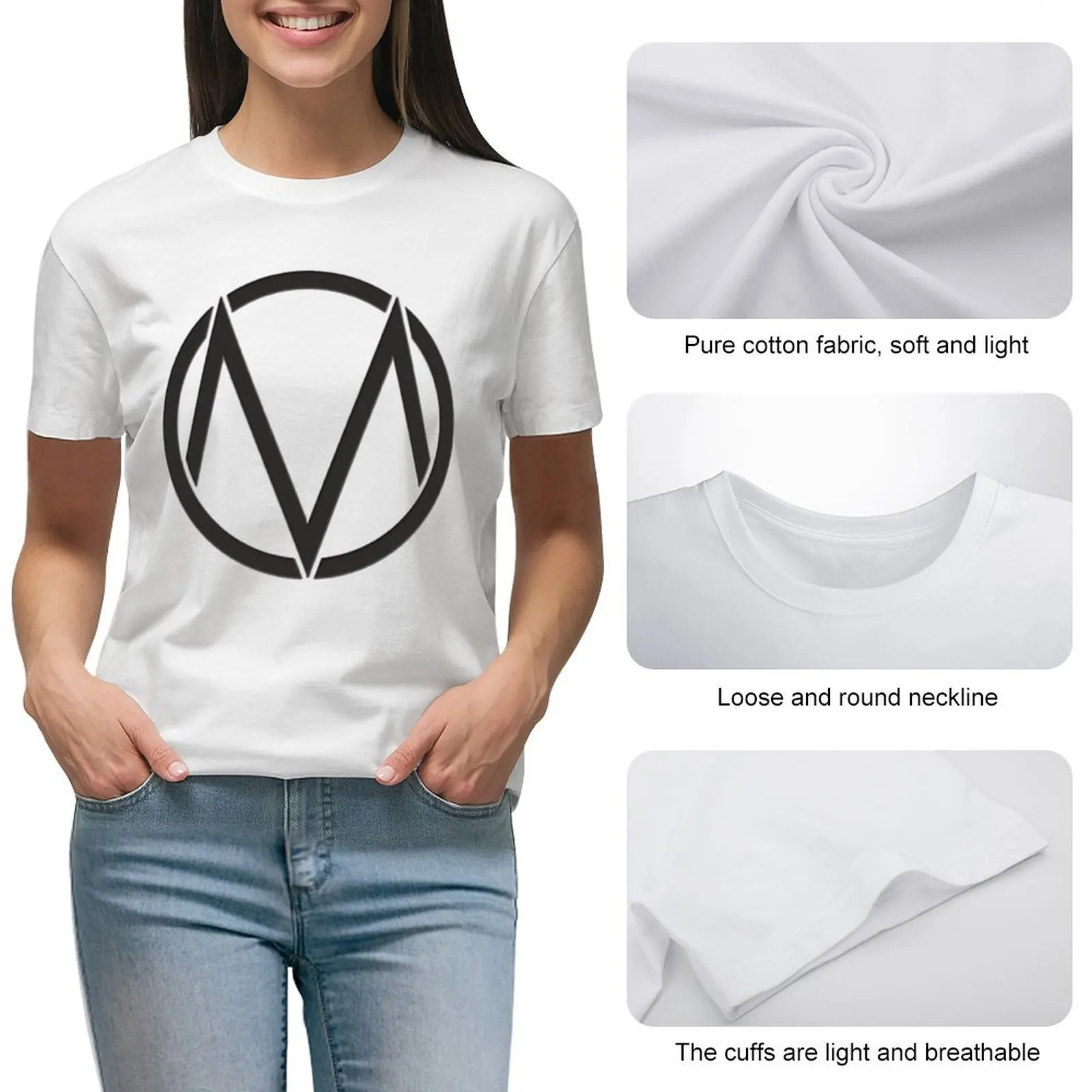 Футболка в стиле Мэн топы летние одежда эстетике футболки западном для женщин